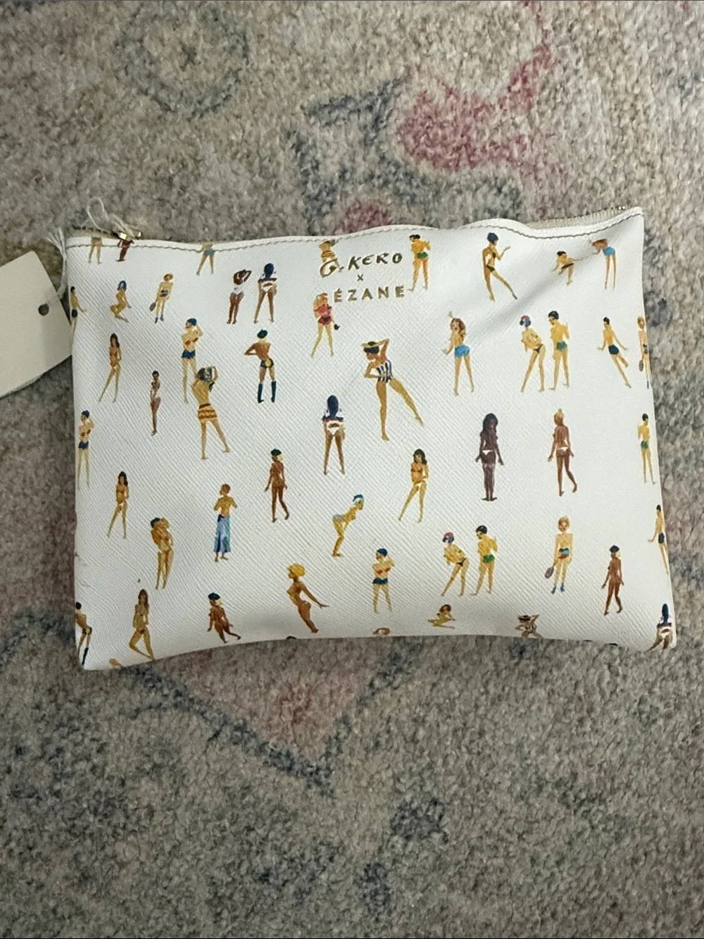 Sezane G. Kero Beach Cosmetic Pouch